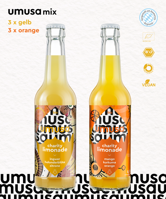 UMUSA Mix-Duo – 3x Gelb, 3x Orange